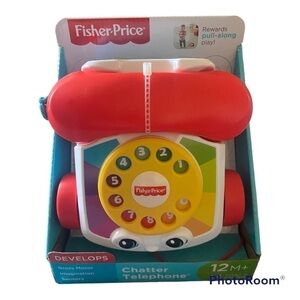 NWT-FISHER PRICE-CHATTER PHONE